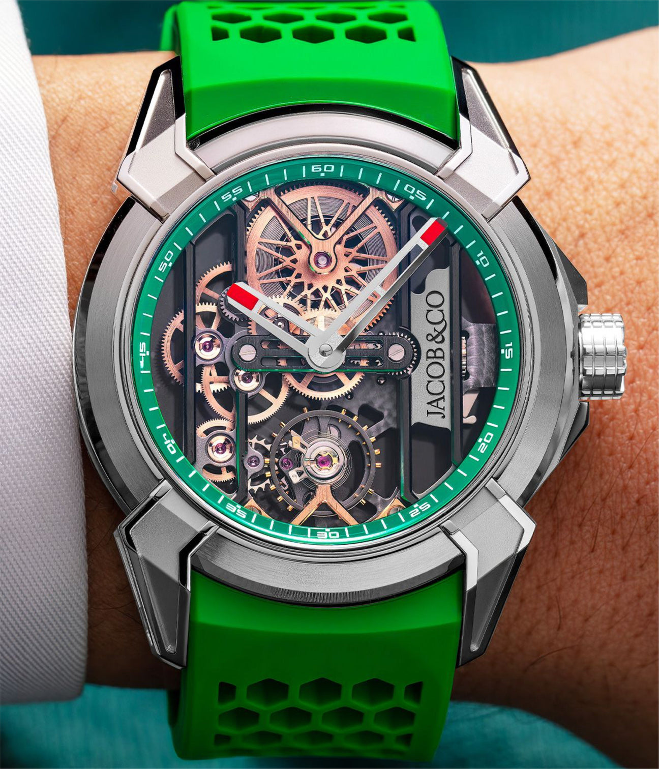 Jacob & Co. Epic X Titanium Green